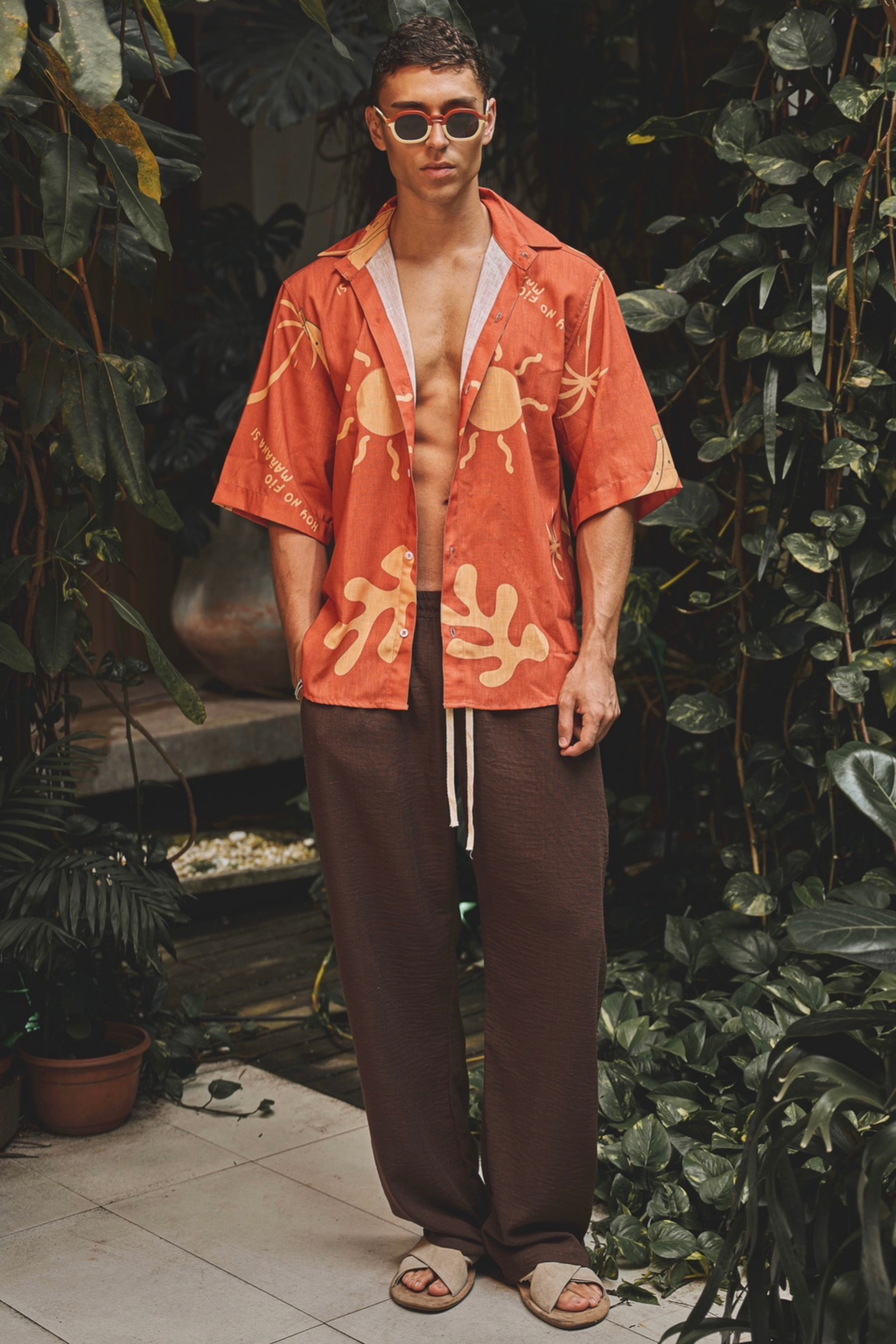 CAMISA LA INSOLADA ORANGE