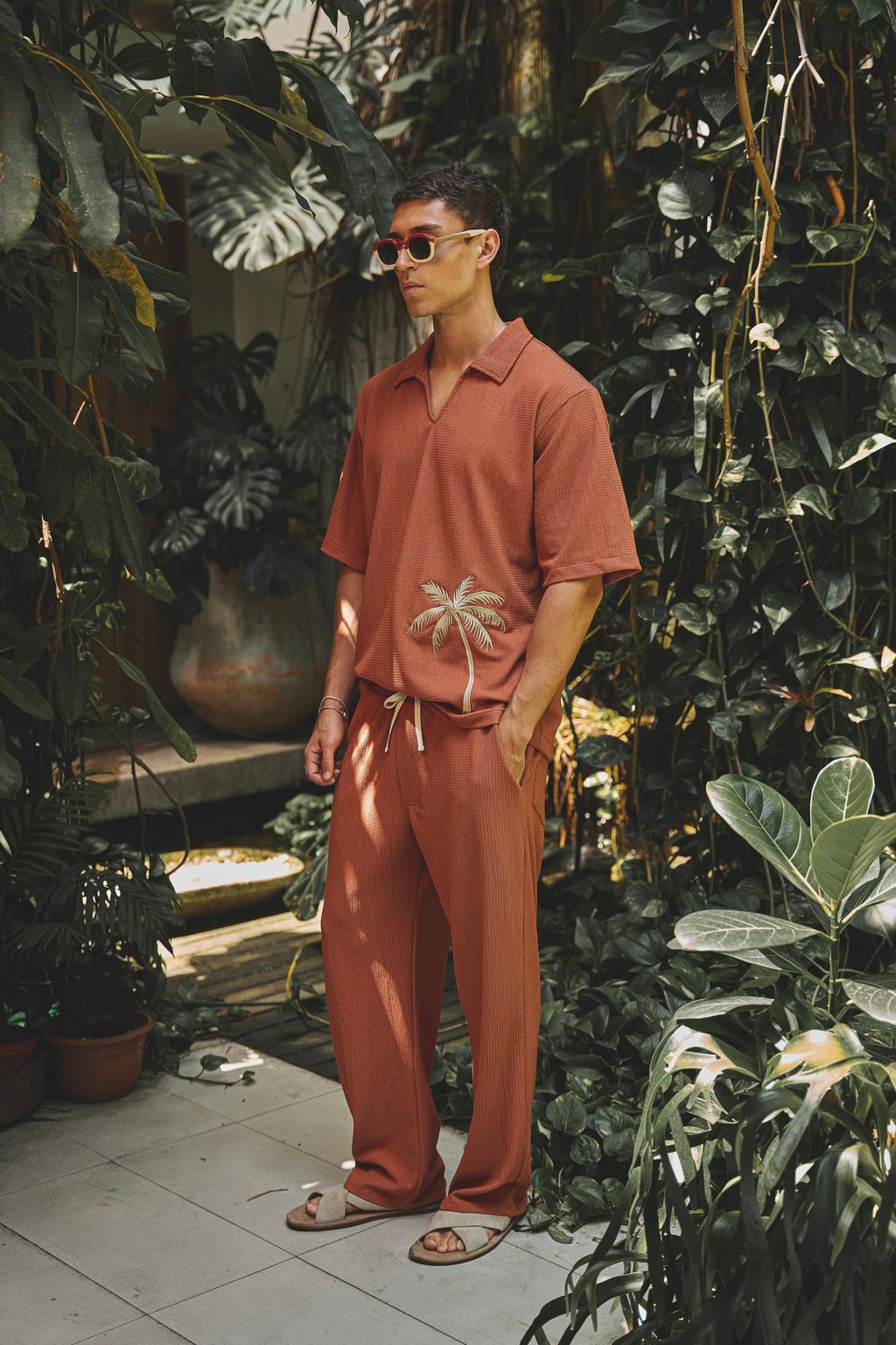 PANTALON PALMAR TERRACOTA