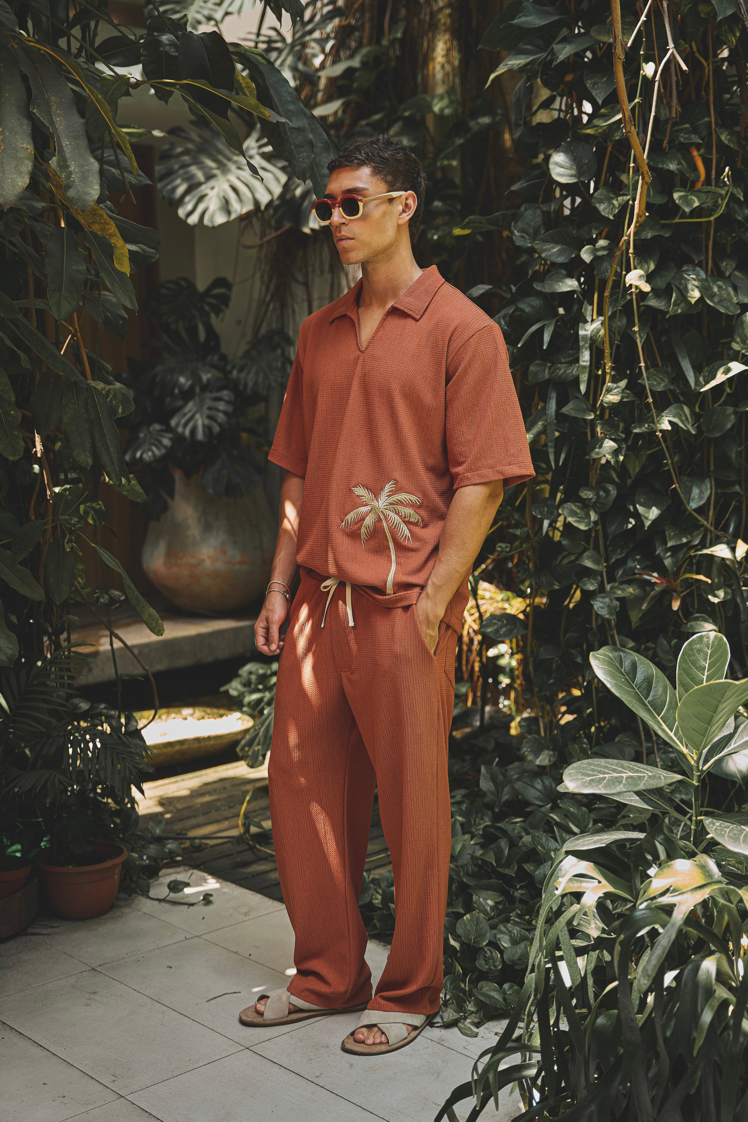 PANTALON PALMAR TERRACOTA