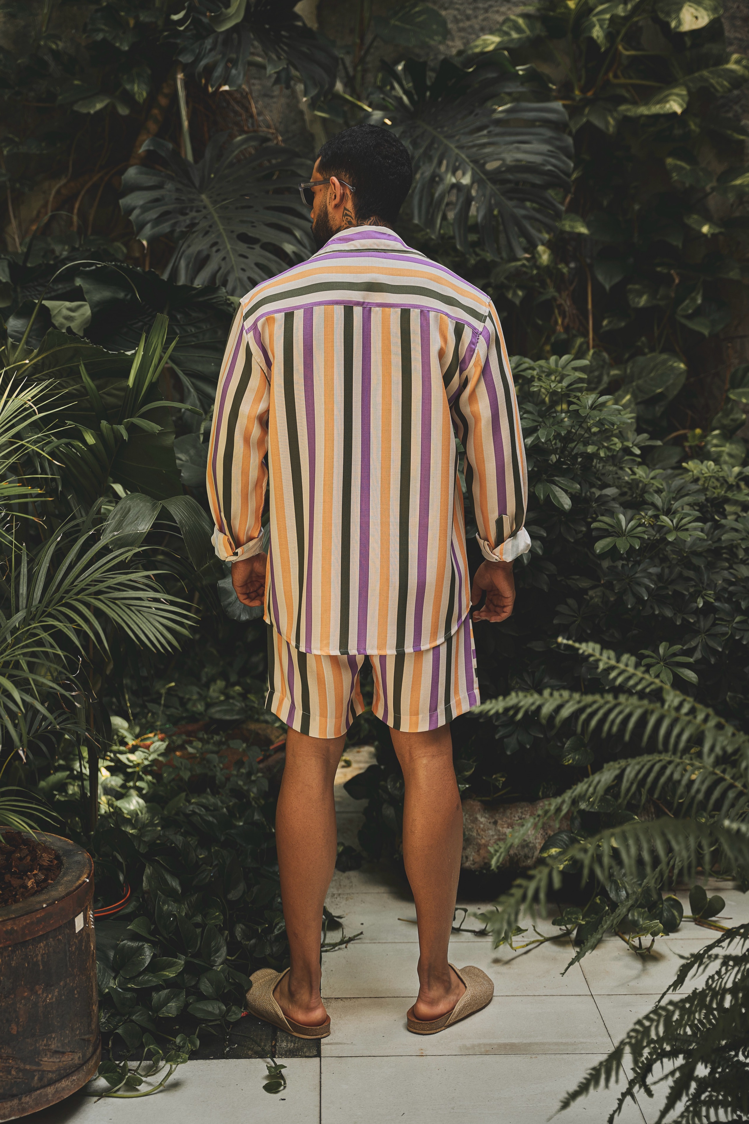 CAMISA SUNSET STRIPES