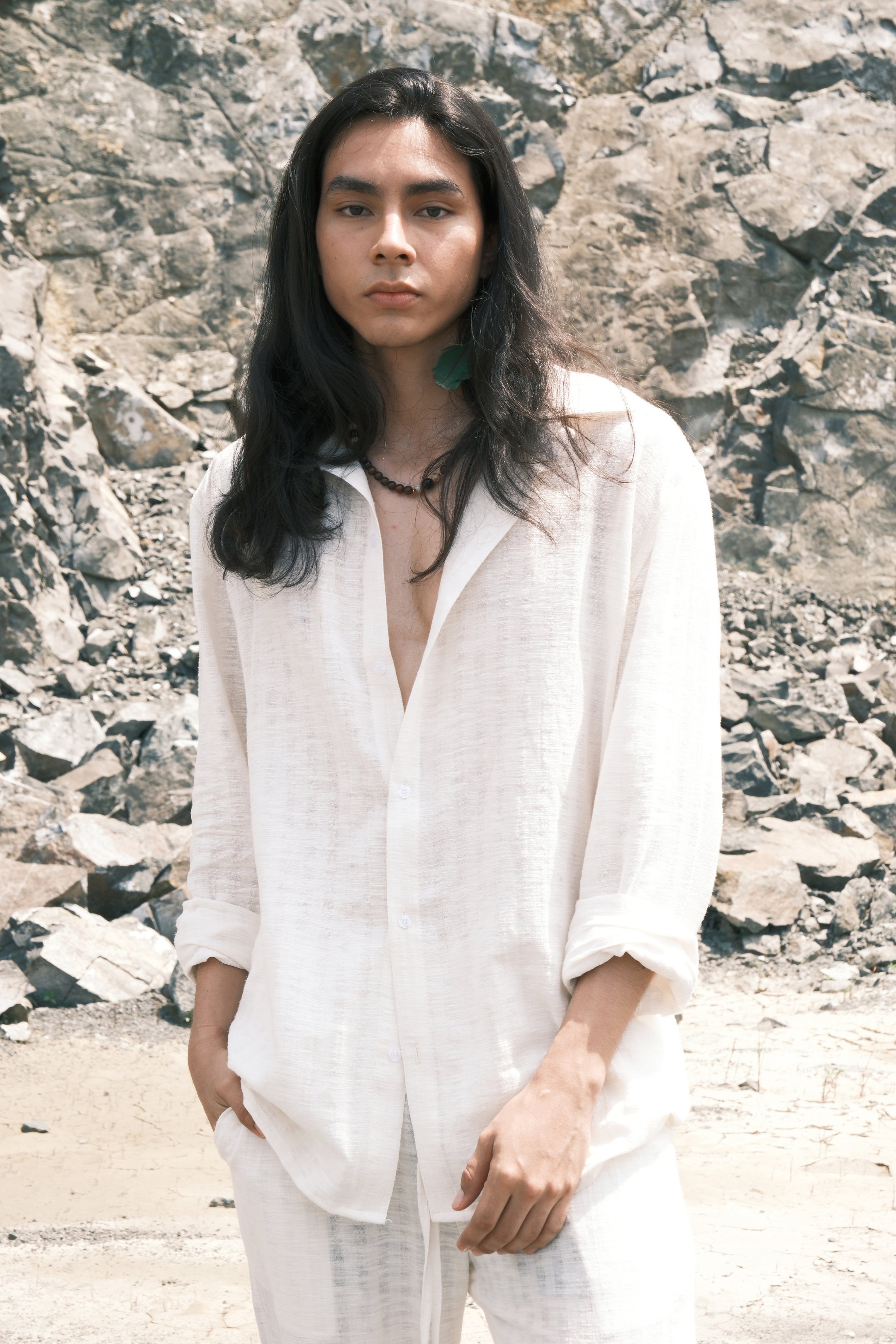 CAMISA SERENO IVORY