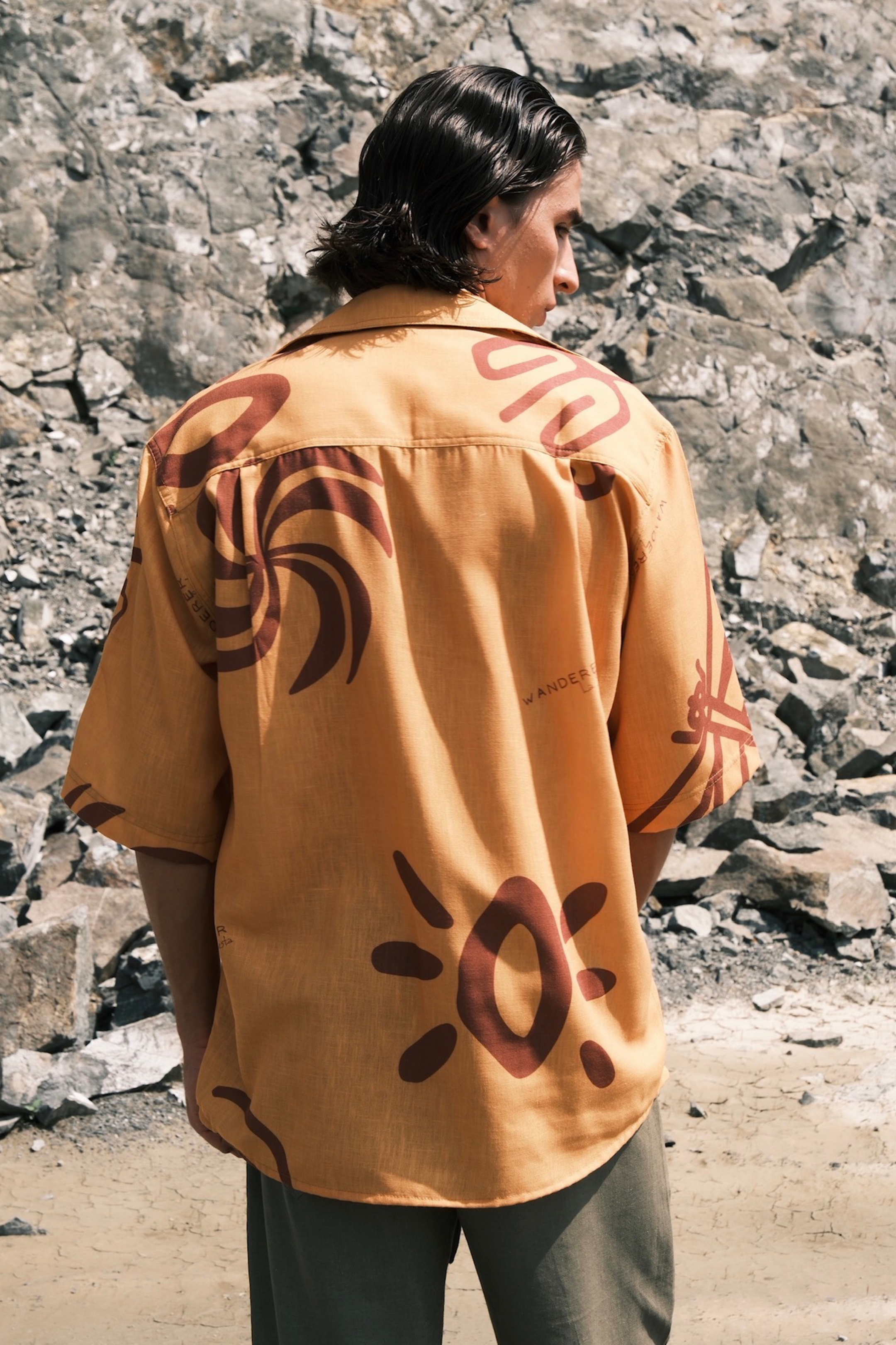 CAMISA RITUAL MOSTAZA