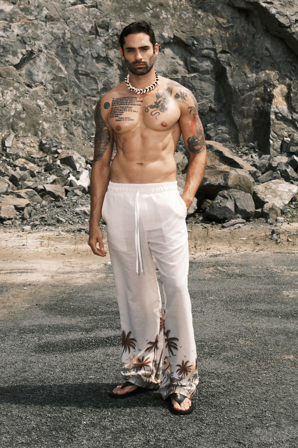 PANTALON LA SIESTA IVORY