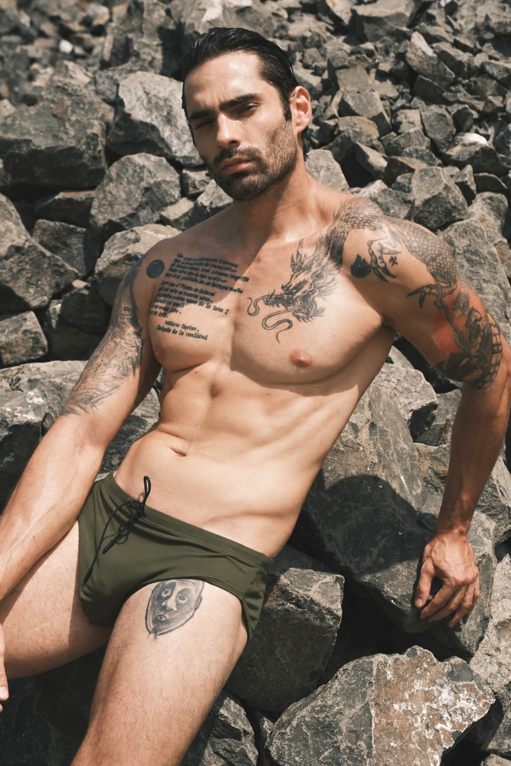 SWIMBRIEF SOMBRA OLIVE