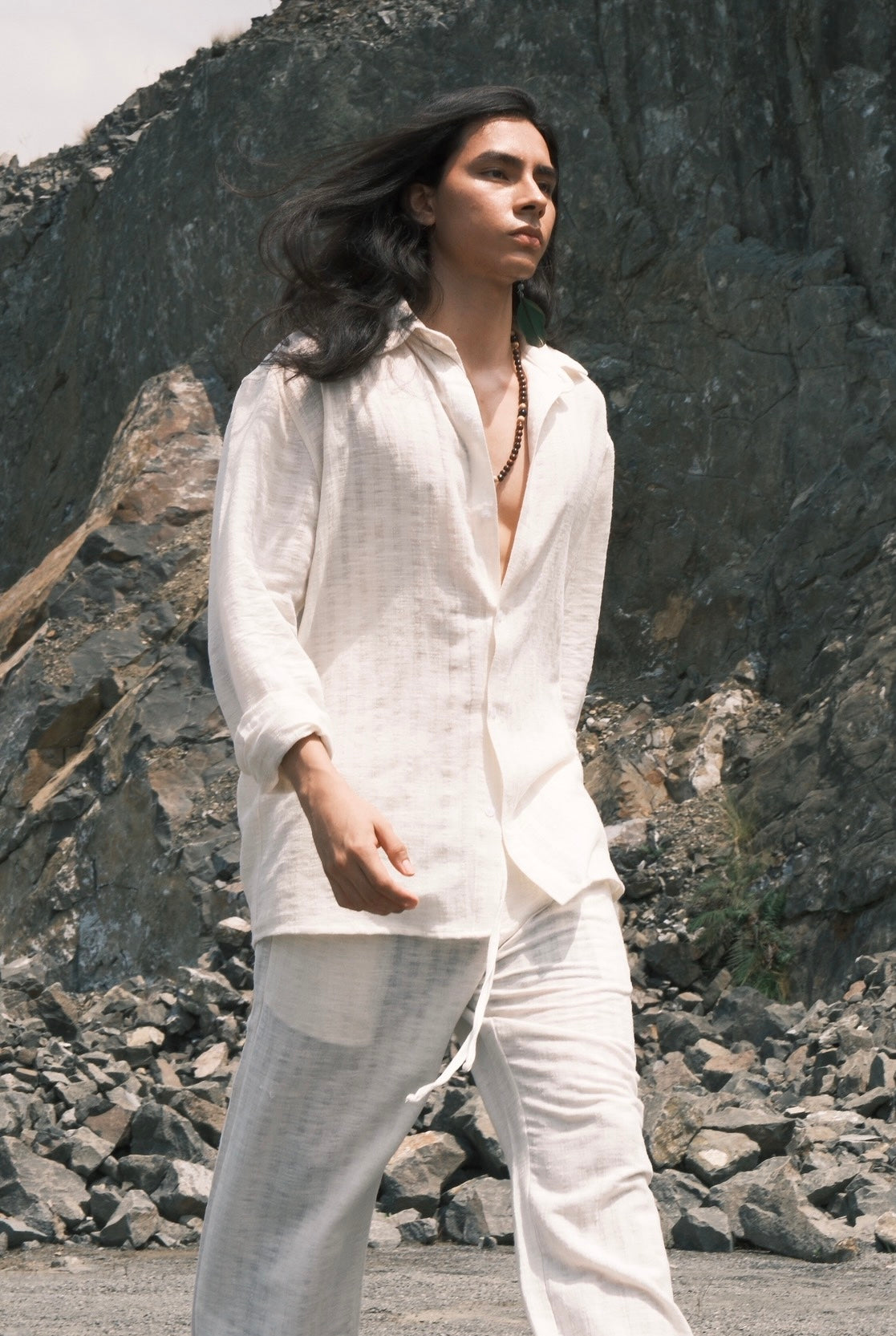 CAMISA SERENO IVORY